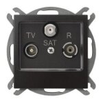Ospel gpa - ys / m / 50 prise de courant anthracite