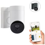 Outdoor camera blanche 2 - cam�ra de surveillance ext�rieure wifi