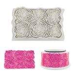 Outils de dcoration de gteaux, artisanat en sucre, outils de cuisson de chocolat, rosette, moule en ...
