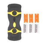 Outil de grattoir 2 en 1, lame de rasoir abs, outil de grattoir, lames en plastique et mtal pour le ...