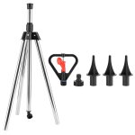 Outil d'irrigation de pelouse de jardin d'arroseur d'eau de trpied rglable  360 degrs