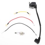 Outils de jardinage tronçonneuse électrique bobine d'allumage kit de prise accessoire pour stihl ms200t ... Outils de jardinage tronçonneuse électrique bobine d'allumage kit de prise accessoire pour stihl ms200t ...