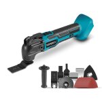 Outil multifonction brushless 4, outil oscillant 6 vitesses avec 22 accessoires - compatible batterie ...