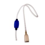 Outil de nettoyage de gravier a siphon portable, pompe a vide pour aquarium, tube d'aspiration, filtre ...