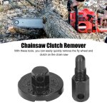 Outil de retrait de volant d'embrayage de trononneuse, kit d'accessoires pour enlever le volant d'inertie ...