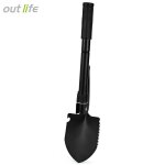 Outlife multi - fonctionnelle mini pelle pliable militaire survie trancheuse outil
