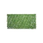 Outsunny haie artificielle haie brise - vue terrasse d�coration murale vert clair 300 x 150 cm
