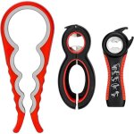 Ouvre - bocal manuel multifonctionnel ouvre - bo�te manuel 6e1 5 en 1 4 en 1 ouvre - bouteille adapt� ...