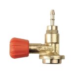 Oxyturbo - robinet a gaz - rouge