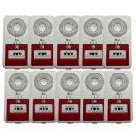 Pack 10 alarmes type 4 autonome  pile