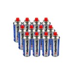 Pack de 12 cartouche gaz alpentech 227g butane bouteille de gaz un2037 pour rchauds et dsherbeurs thermiques ...