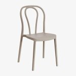 Pack de 2 chaises de jardin empilables en polypropyl�ne mizzi moka brown