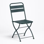 Pack de 2 chaises de jardin pliantes janti vert jungle