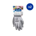 Pack de 2 - mapa - 1 paire de gants protection coupures touch - t. m (7)