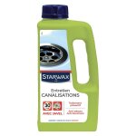 Pack de 2 - starwax - entretien canalisations javel 1l