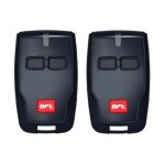 Pack de 2 tlcommandes bft mitto b rcb 02 pour portail