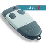 Pack de 2 t�l�commandes cardin s449 qz2 gris