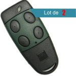 Pack de 2 tlcommandes cardin s449 qz4 pour portail