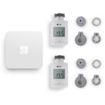 Pack 2 t�tes thermostatiques connect�es + tydom home - delta dore