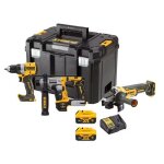 Pack 3 outils xr 18v (dcd800 / dch172 / dcg405) brushless + 2 batteries 5ah + chargeur + coffret t - ... Pack 3 outils xr 18v (dcd800 / dch172 / dcg405) brushless + 2 batteries 5ah + chargeur + coffret t - ...