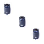 Pack de 3 télécommandes nice flo2 pour portail et porte de garage Pack de 3 télécommandes nice flo2 pour portail et porte de garage