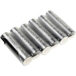 Pack d'accus 6x lr6 (aa) nimh panasonic 135552 7. 2 v 2450 mah