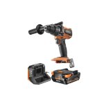 Pack aeg perceuse  percussion - bsb18sbl - 0 - 18v brushless - 1 batterie 2. 0ah - 1 chargeur - setl1820s ...