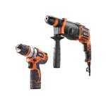 Pack aeg perforateur burineur lectrique sdsplus 800w 2. 4 joules - perceuse - visseuse 12v prolithium ...