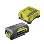 Batterie ryobi 36v lithiumplus 4. 0 ah - 1 chargeur rapide ry36bc60a - 140