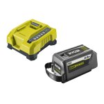 Batterie ryobi - ry36bk60b - 160 - 36v max power - 6. 0ah - 1 chargeur rapide