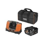 Pack chargeur + 1 batteries 18 v 4, 0 ah setl1840s aeg powertools