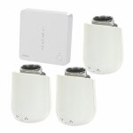 Pack connected home : hub + 3 t�tes thermostatiques - siemens : pack5