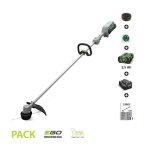 Pack coupe bordure sans fil ego power � t�te de coupe 33 cm batterie lithium 56v 2, 5 ah et chargeur ...