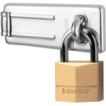 Pack moraillon 703eurd + cadenas laiton 40mm