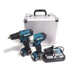 Pack outils perceuse visseuse et clé à chocs makita clx224x avec 2 batteries 12v 1, 5ah li - ion et coffret ... Pack outils perceuse visseuse et clé à chocs makita clx224x avec 2 batteries 12v 1, 5ah li - ion et coffret ...