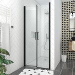 Pack paroi de douche 90x200 cm + receveur de douche a carreler 90x160 recoupable