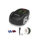Pack robot tondeuse optimow 5 greenworks - pour 550m2 - 100m fil, 100 piquets et connecteurs