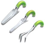 Vert pack rootslayer? petits outils venteo transplantoir / d�sherber / cultivateur votre potager sublim� ...