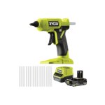 Pack ryobi 18v pistolet à colle - 15 bâtons de colle - 1 batterie 2, 0ah - 1 chargeur 2, 0ah Pack ryobi 18v pistolet à colle - 15 bâtons de colle - 1 batterie 2, 0ah - 1 chargeur 2, 0ah