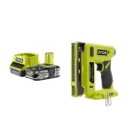 Pack ryobi agrafeuse 18v r18st50 - 0 - 1 batterie 2. 5ah - 1 chargeur rapide rc18120 - 125 Pack ryobi agrafeuse 18v r18st50 - 0 - 1 batterie 2. 5ah - 1 chargeur rapide rc18120 - 125