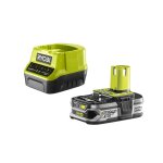 Pack ryobi agrafeuse à air comprimé 18v one + r18gs18 - 0 - 1 batterie 2. 5ah - 1 chargeur rapide rc18120 ... Pack ryobi agrafeuse à air comprimé 18v one + r18gs18 - 0 - 1 batterie 2. 5ah - 1 chargeur rapide rc18120 ...