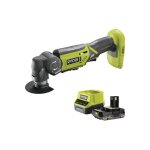 Pack ryobi multitool r18mt - 0 - 18v one + - 1 batterie 2. 0ah - 1 chargeur rapide rc18120 - 120