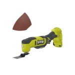 Pack ryobi - multitool rmt18 - 0 - 18v one + - 11 accessoires - sans batterie ni chargeur - kit 10 triangles ...