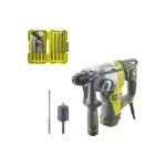 Pack ryobi - perforateur burineur rsds800 - kc - sdsplus 800w - 4 modes - coffret empilage 8 forets rak08sds2 ... Pack ryobi - perforateur burineur rsds800 - kc - sdsplus 800w - 4 modes - coffret empilage 8 forets rak08sds2 ...