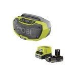 Pack ryobi radio d'atelier r18rh - 0 - 18v one + - 1 batterie 2. 0ah - 1 chargeur rapide rc18120 - 120 ... Pack ryobi radio d'atelier r18rh - 0 - 18v one + - 1 batterie 2. 0ah - 1 chargeur rapide rc18120 - 120 ...