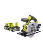 Pack ryobi scie circulaire 18v one + diam�tre 150 mm rwsl1801m - 1 batterie 2. 5ah - 1 chargeur rapide ...