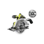 Pack ryobi - scie circulaire r18cs - 0 - 18v one + - sans batterie ni chargeur - lame ultra fine csb165a1 ...
