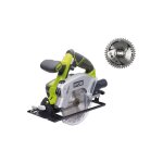 Pack ryobi - scie circulaire rwsl1801m - 18v one + - diamtre 150 mm sans batterie ni chargeur - lame ...