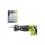 Pack ryobi - scie sabre brushless r18rs7 - 0 - 18v one + - sans batterie ni chargeur - lot de 6 lames ... Pack ryobi - scie sabre brushless r18rs7 - 0 - 18v one + - sans batterie ni chargeur - lot de 6 lames ...
