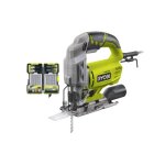 Pack ryobi scie sauteuse lectrique rjs750 - g - 500w - 75mm - bois - coffret de 20 lames - bois - mtal ...
